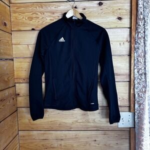 Wichita State Shockers Track Jacket Women Extra Small Black Climalite Adidas